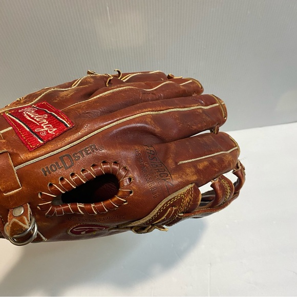 Rawlings Leather Baseball Glove Adult Left Premium Series brown - Picture 5 of 6